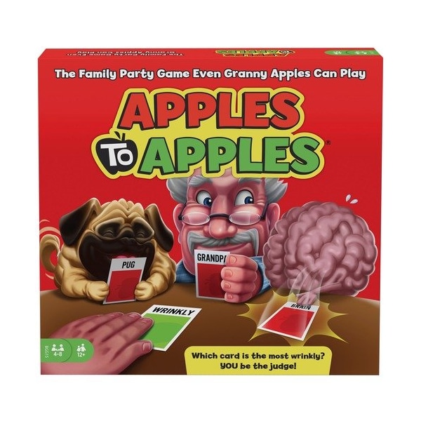 Mattel Card Game, Apples to Apples, 4-8 Players, Ages 12+, Multi MTTBGG15 - main